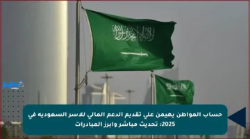 حساب المواطن يهيمن على تقديم الدعم المالي للأسر السعودية في 2025: تحديث مباشر وأبرز المبادرات